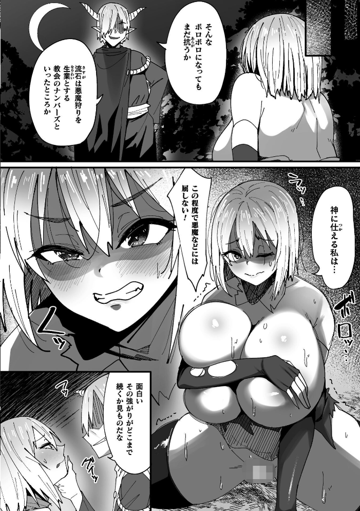 淫堕の黒衣 【すかいれーだー】 サンプル画像