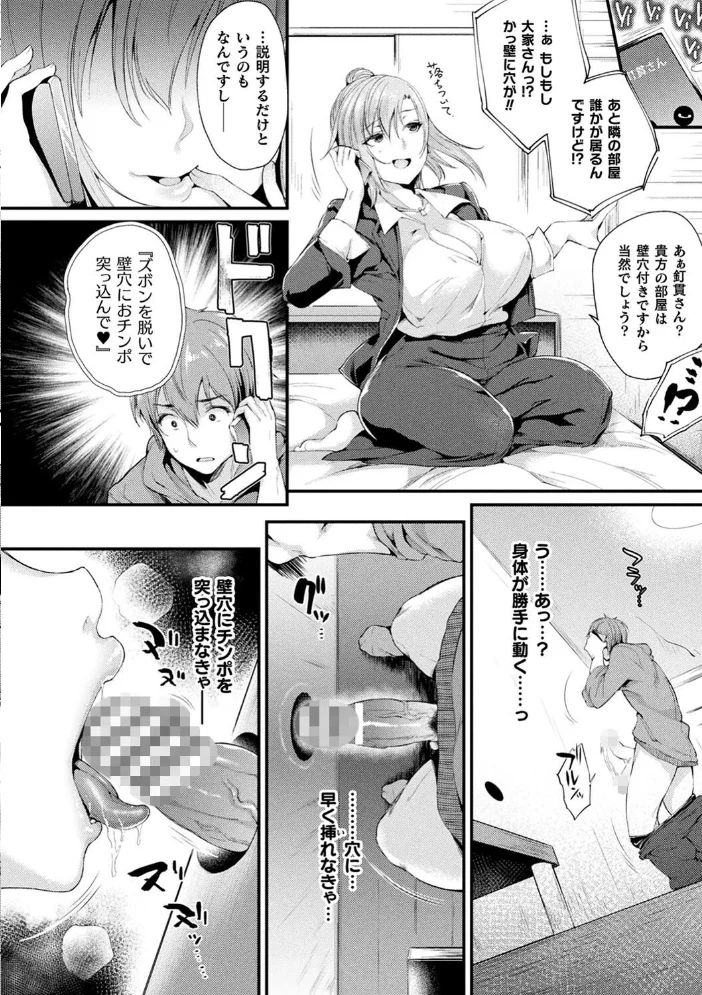 ハメこみ!─壁穴つき住居へようこそ─【キャラクター設定&お蔵出し漫画つき電子書籍限定版】 【太平さんせっと】 サンプル画像
