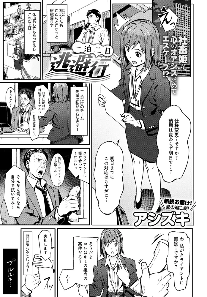 一泊二日逃避行 【アシズキ】 サンプル画像