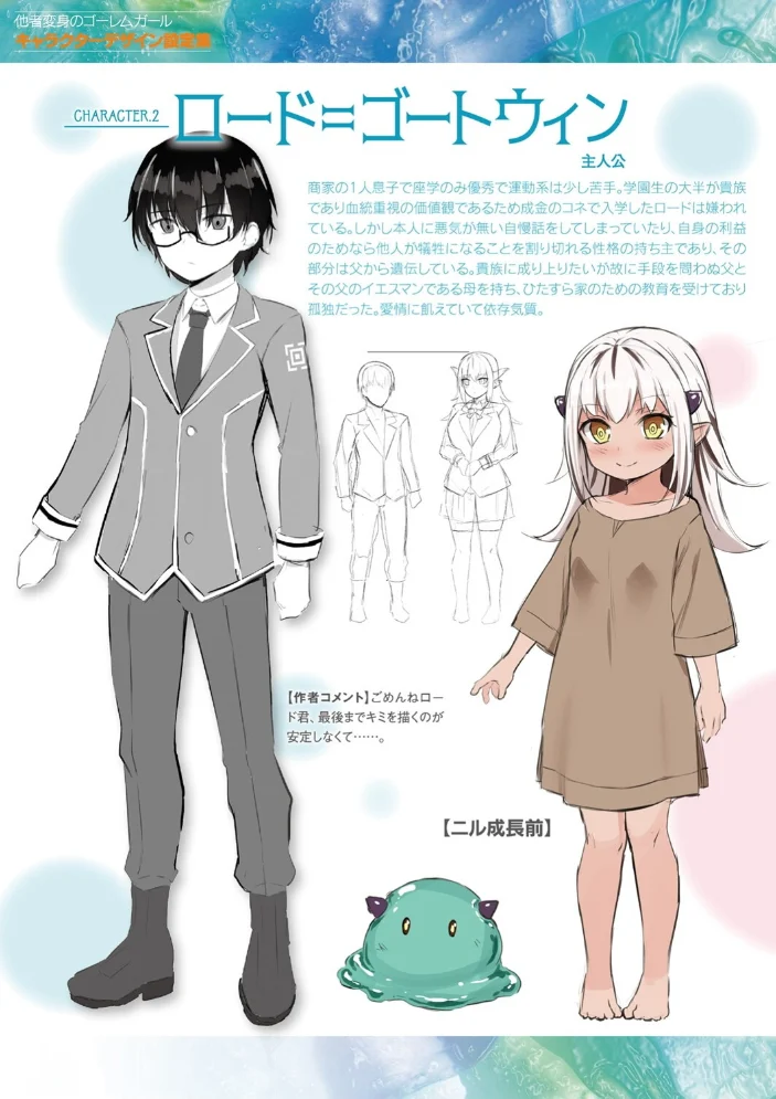 他者変身のゴーレムガール【キャラクターデザイン設定集つき電子書籍限定版】 【内藤キララ】 サンプル画像